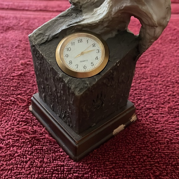 White Tiger table clock - Picture 2 of 6